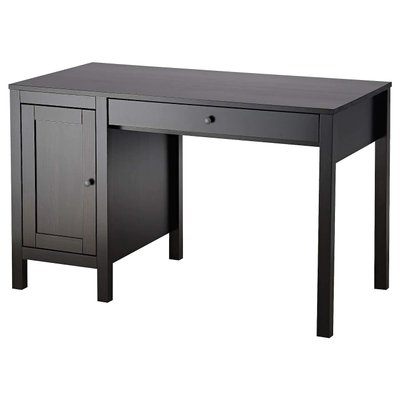 Компьютерный стол HEMNES 120x55 см / 403.397.92;чорно-коричневий;