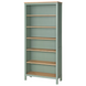 Стеллаж HEMNES 90x197 см / 405.961.59;сіро-зелений/дуб;