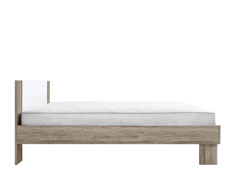 Кровать Martina / LOZ/160-DSA/BI;;дуб сан-ремо/білий;