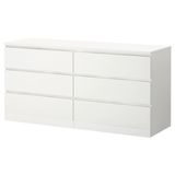 Комод MALM / 604.035.84;білий;160х78; MALM магазин Glance