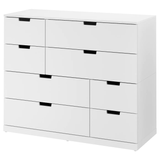 Комод NORDLI на 8 шухляд / 792.395.03;білий; 120x99; NORDLI магазин Glance