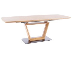 Кухонний стіл SANTIAGO / SANTIAGODD160;дуб; 160(220)X90;