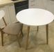 Кухонний стіл Nolan III / NOLANBBU80;білий;80х80;