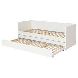 Каркас кушетки з висувним ліжком, білий, 80x200 см VIHALS / 095.805.37
