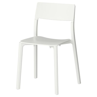 Кухонний стілець JANINGE / 002.460.78;білий;