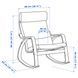 Крісло-гойдалка, горіх/Келінге темно-жовтий POANG / 396.258.41