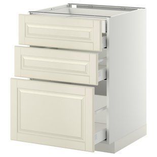 Sz stj 3fr/2n/dw/w sz, белый/Бодбин кремовый, 60x60 см METOD/MAXIMERA / 999.133.58