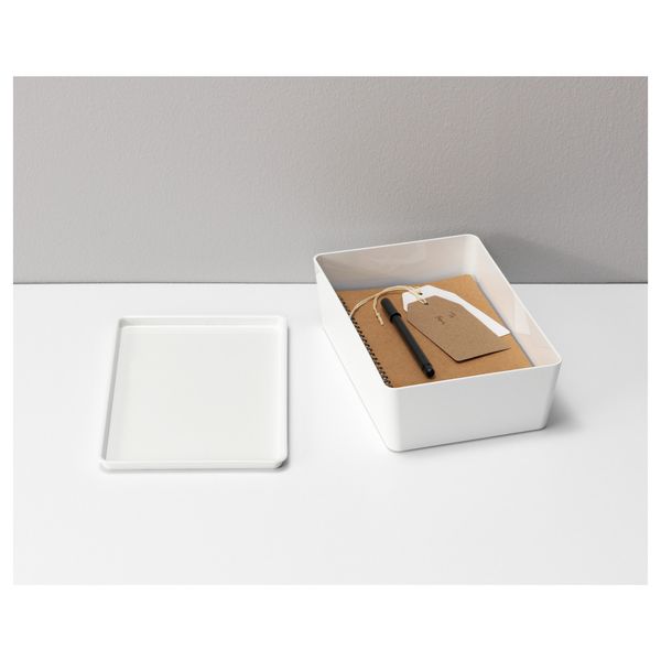 Коробка KUGGIS / 202.802.07;білий;18x26x8;пластик;