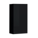 Шкафчик Switch SW 4 вертикальный 60 / 27 ZZ SW SW 4;корпус - чорний, фронт - чорний глянець;30x60x30;