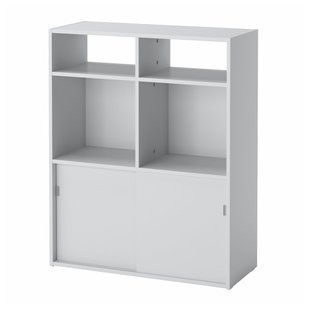Открытая полка, светло-серый цвет, 77x96x32 см. SPIKSMED / 905.655.13