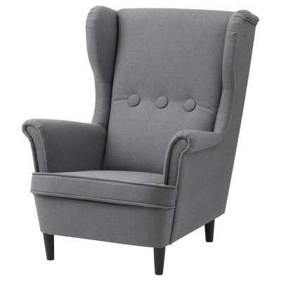 Дитяче крісло STRANDMON / 703.925.42;сірий;