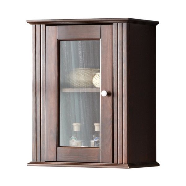 Шкафчик для ванной комнаты верхний RETRO / RETRO NOWE FSC 830;коричневий;