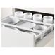 Sz stj 4fr/2n/3dsr sz, білий/Bodbyn cream, 60x60 см METOD/MAXIMERA / 799.133.64