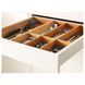 Sz stj 4fr/2n/3dsr sz, білий/Bodbyn cream, 60x60 см METOD/MAXIMERA / 799.133.64