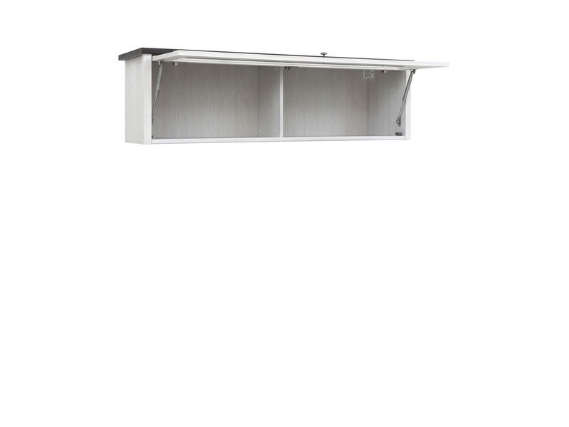 Підвісний шкаф-вітрина Porto / S322-SFW1W-MSJ;модрина cибіу світла / сосна ларіко;