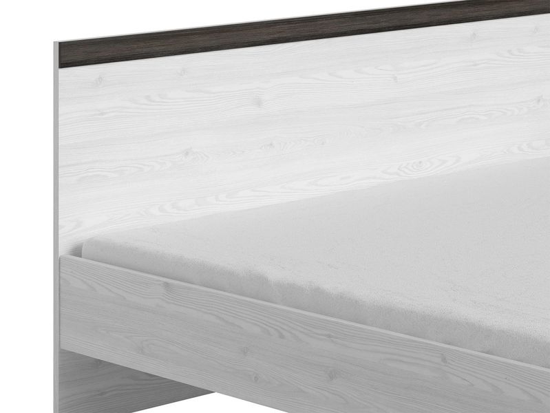 Ліжко Porto 160 / S322-LOZ/160-MSJ;модрина cибіу світла / сосна ларіко;