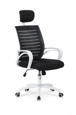 Комп'ютерне крісло SOCKET / V-CH-SOCKET-FOT;чорний/білий;