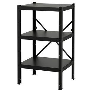 Книжный шкаф, черный, 65x55x110 см BROR / 692.726.49
