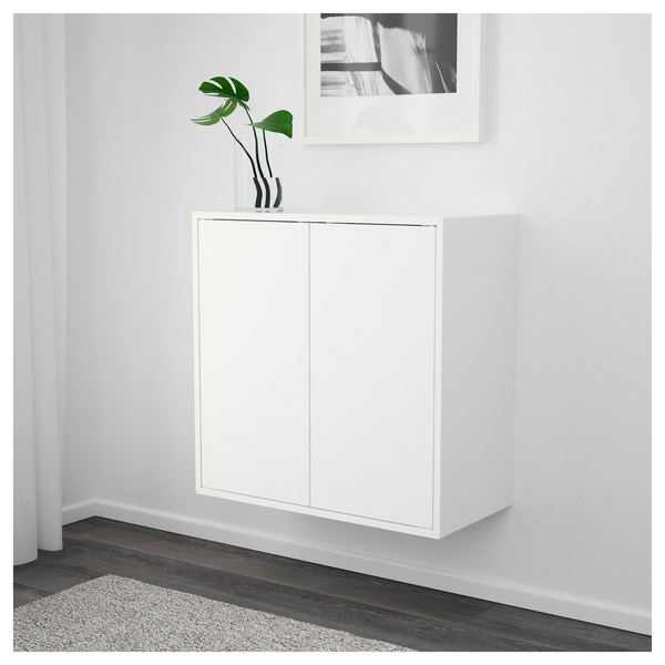Шкафчик с 2 дверками и 1 полкой EKET 70x35x70 см / 203.339.51;білий;