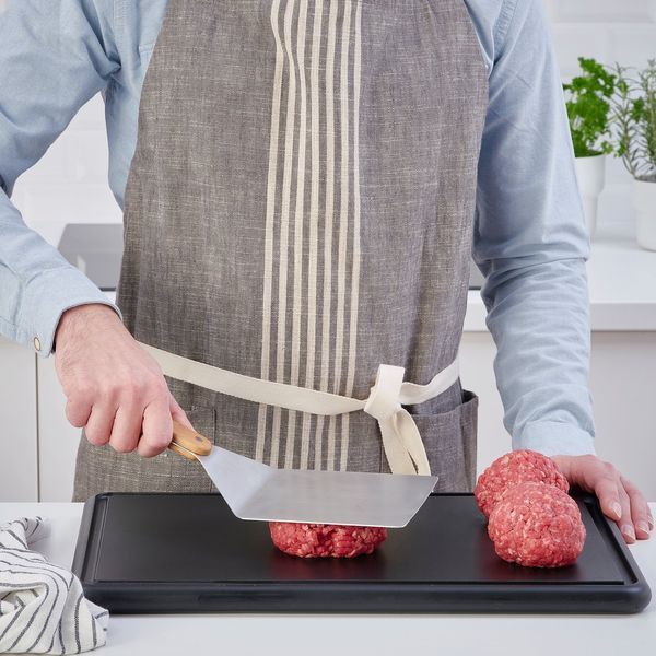 Перевертач для гамбургерів, нержавіюча сталь/бук, 30 см GRILLTIDER / 706.137.51 GRILLTIDER магазин Glance Перевертач для гамбургерів, нержавіюча сталь/бук, 30 см GRILLTIDER / 706.137.51