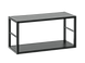 Стеллаж металлический Switch горизонтальный 60 / 27 ZZ SW RM 6;чорний матовий;60x31x25;