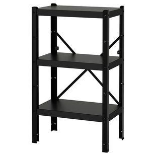 Книжный шкаф, черный, 65x40x110 см BROR / 392.726.41