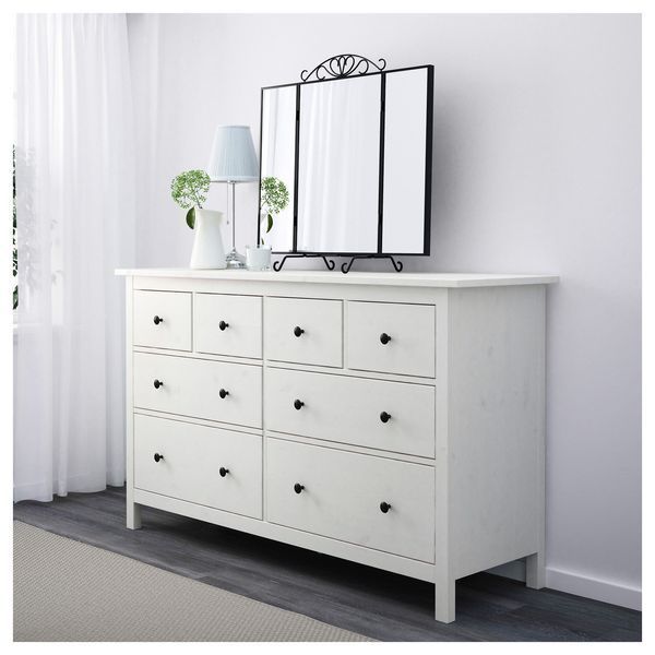 Комод HEMNES на 8 шухляд / 102.392.80;білий;160х96;