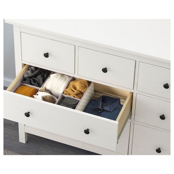 Комод HEMNES на 8 шухляд / 102.392.80;білий;160х96;