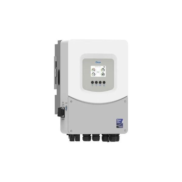 Гібридний інвертор 6 кВт Deye, однофазний WiFi, 2 MPPT, LV / SUN-6K-SG06LP1-EU-BM2;