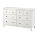 Комод HEMNES на 8 шухляд / 102.392.80;білий;160х96;