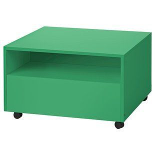 Журнальный столик, зеленый, 65x65 см. GARNANAS / 005.565.08