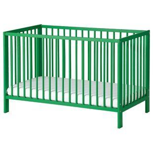 Детская кровать, зеленая, 60x120 см GULLIVER / 205.895.03