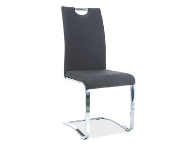 Кухонный стул H-790 / H790CHC;чорний;тканина;