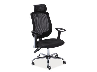 Офісне крісло Q-118 / OBRQ118C;чорний;