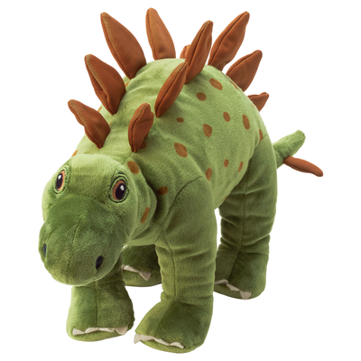 Мягкая игрушка JATTELIK Стегозавр / 404.711.78;зелений;50;