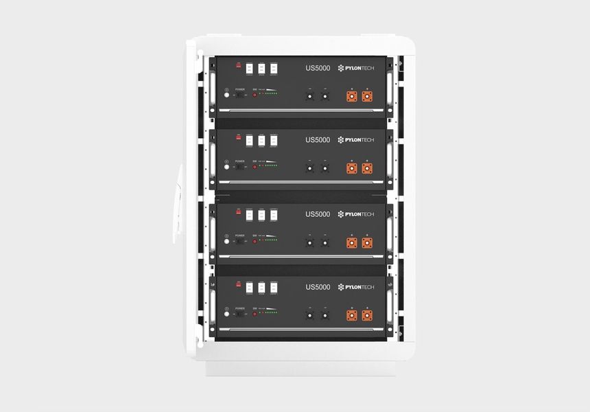 Акумуляторна батарея Pylontech 5кВт 48В 100A / US5000;