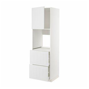 sz n pie dr/2fr/2w szu, white/Stensund white, 60x60x200 cm METOD/MAXIMERA / 194.701.71
