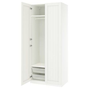 Комплект шкафа, белый/белый, 100x60x236 см PAX/GULLABERG / 895.629.83