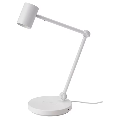 Настільна лампа із зарядним пристроєм NYMANE / 104.486.03;білий;