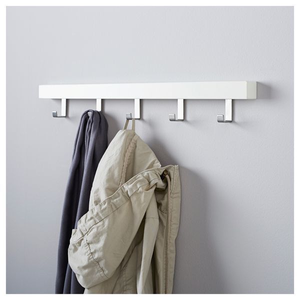 Вешалка настенная TJUSIG / 702.426.56;білий;