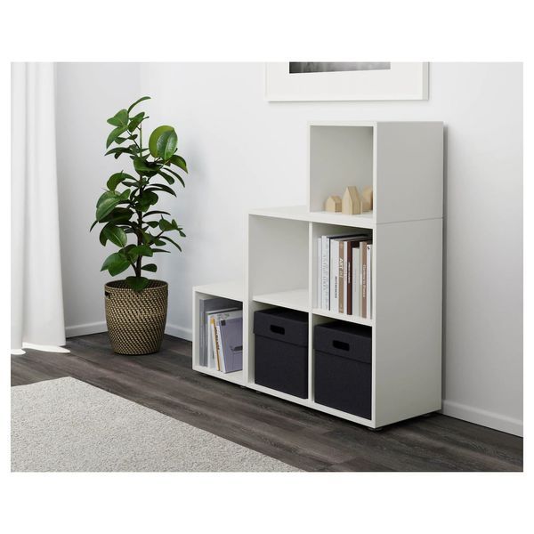 Комбинация шкафов с ножками EKET 105x35x107 см / 091.892.00;білий;