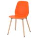 Кухонний стілець LEIFARNE / 793.041.69;помаранчевий/ береза;