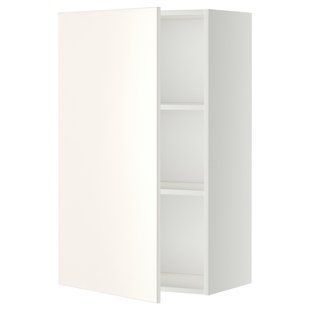 Настенный шкаф с полками, белый/Veddinge white, 60x100 см METOD / 294.571.69