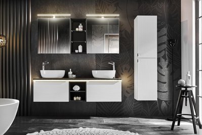 Комплект для ванної кімнати LEO B / LEO B 150CM UN.6252 A7;білий;150;