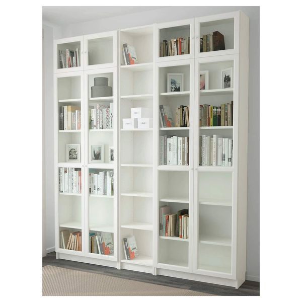 Книжкова шафа BILLY/OXBERG 200x30x237 см / 490.178.34;білий;