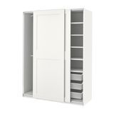 Шкаф PAX/GRIMO 150х66х201 / 595.023.68;білий;150х66х201; PAX магазин Glance
