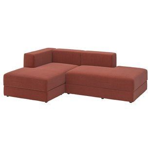 Модули шезлонга, Samsala коричнево-красный JATTEBO / 396.077.38
