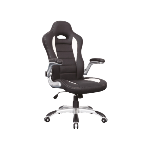 Офисное кресло Q-024 / OBRQ024;чорний/білий;