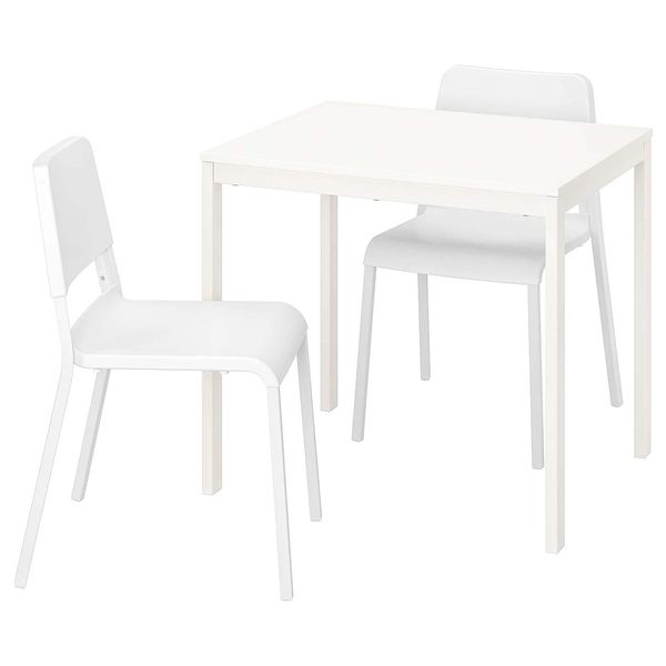 Стол и 2 стула VANGSTA / TEODORES / 192.212.09;білий;