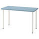 Комп'ютерный стіл LAGKAPTEN / ADILS 120x60 см / 194.169.71;голубий/білий;